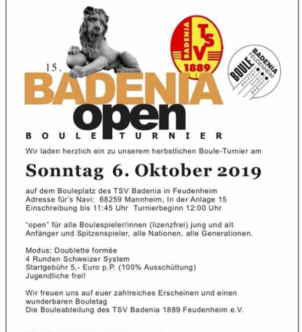 badenia open2019